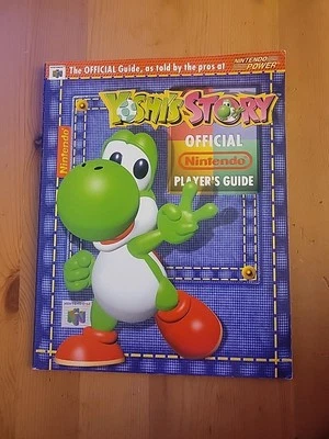 Nintendo Power N64 Yoshi's Story Official Strategy Guide w/ Pop-Up Poster 1998 - Image 1 of 2