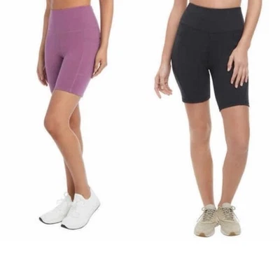 Paquete de 2 pantalones cortos para bicicleta Danskin para mujer talla XL Foto 1 de 4