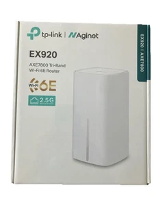 TP-Link EX920 V1 Wi-Fi 6E IEEE 802.11 a/b/g/n/ac/ax Wireless Router - Afbeelding 1 van 3