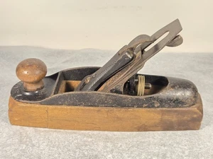 Antiguo Stanley Rule & Level Co. Bailey No. 23 Pat. plano de madera de transición 1892 - Imagen 1 de 12