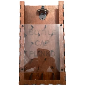 Kronkorken Plinko Man Cave Spiel Handarbeit  - Bild 1 von 7