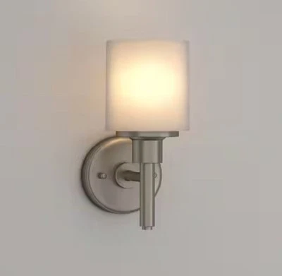 Lámpara de pared interior Design House 556183 Aubrey Transitional 1 luz caja abierta Foto 1 de 4