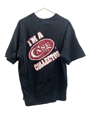 Camisa Cuchillo Estuche Vintage Hecha en EE. UU. XL Allsport I’m A Case Collector Negra Foto 1 de 4