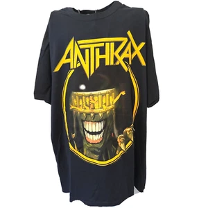 Anthrax Konzert TShirt XL neu ohne Etikett selten 25. Oktober 2014 NUR San Bernardino Kalifornien - Bild 1 von 3