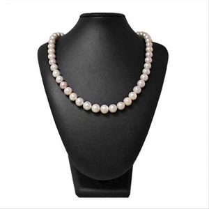 FILO DI PERLE ACQUA DOLCE TONALITA' ROSA CON CHIUSURA IN ARGENTO 925 - PERLE01AR - Picture 1 of 2