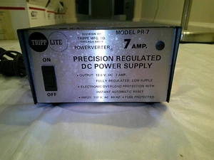 Tripp Lite PR-7 Precision Regulated DC Power Supply, 13.8VDC, 7 Amp, one owner - Picture 1 of 6