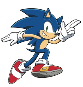 Sonic The Hedgehog Weatherproof Anime Sticker 6" Car Decal S1 - Picture 1 of 1