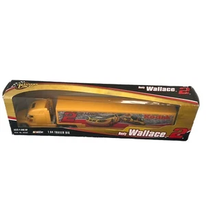 NASCAR Kodak Rusty Wallace 2 1:64 Trailer Rig 2004 Truck Racing Cars Transporter - Picture 1 of 19