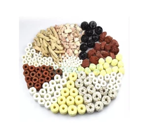 NEW Aquarium Filter Media 12in1 Biosphere Ceramic Ring Fish Tank Pond Biofilter - Picture 1 of 15