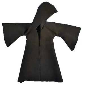 1/12 Stoffmantel schwarz Stoff Robe für 6 Zoll 6" Actionfigur (ohne Figur) - Bild 1 von 5