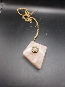 Vintage Antik Rosenquarz Elektrischer Diener Butler Glockendruckknopf - Bild 1 von 7