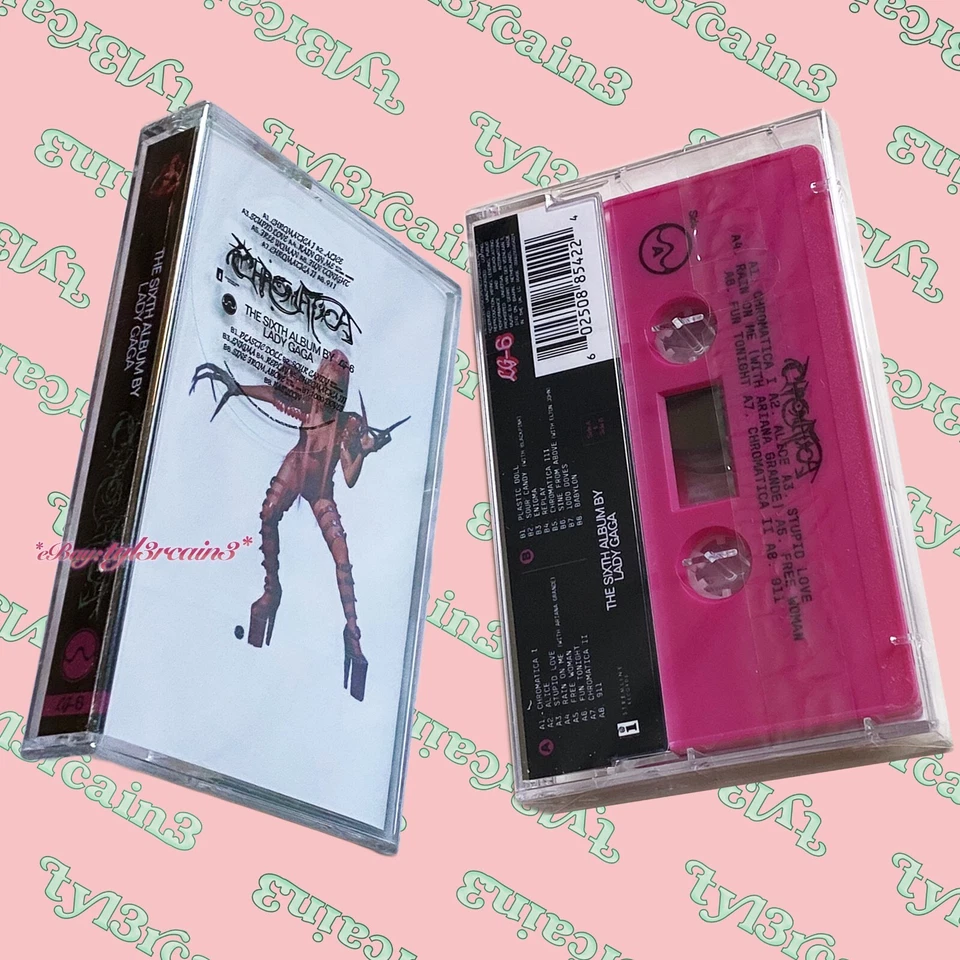 BRAND NEW LADY GAGA LIMITED CHROMATICA CASSETTE TAPE SEALED COLOUR VARIATIONS - Image 1 of 1