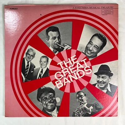 VARIOUS The Great Bands: Kings Of Swing 1968 Vinyl 2xLP Columbia P2M5267 - VG+ - Image 1 of 4