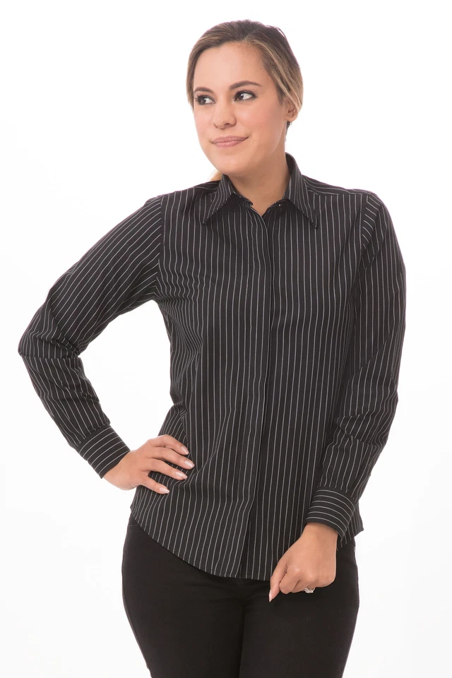Chef Works Womens Onyx Dress Shirt (W300) - Image 1 of 1