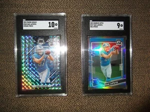 LOTE RC SAM LaPorta 2023 - Donruss Optic Holo Prizm SGC 9 y Mosaic Prizm SGC 10 - Imagen 1 de 2