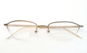 Prodesign Denmark NOS Tau P2101AS ½Rim Cateye Eyeglasses Frame Only Japan 331 - Picture 1 of 14
