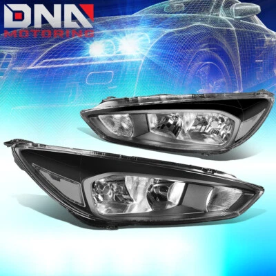 ДЛЯ 15-18 ФОКУС ЧЕРНЫЙ КОРПУС ПРОЗРАЧНЫЙ УГЛОВОЙ БОКОВОЙ ФАРЫ ФАРЫ ЗАМЕНА ФАРЫ - Изображение 1 из 4