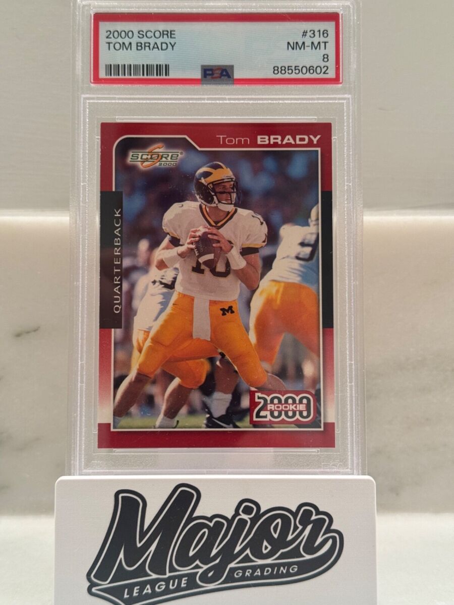 Tom Brady Football SCORE Rookie Sports Trading Card Singles Tom Brady Football SCORE Rookie Sports Trading Card Singles