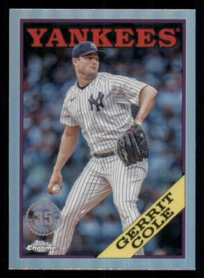 2023 Topps Chrome Update '88 Topps #88CU6 Gerrit Cole - Image 1 of 2