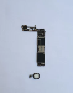 Carte-mère Motherboard iPhone 6 64Go Libre Tout Opérateur Touche ID Blanc - Picture 1 of 4