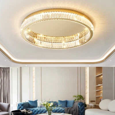 Crystal Ceiling Lamp Bedroom Ceiling Lighting Kitchen Ceiling Light Hotel Lights - Image 1 of 4