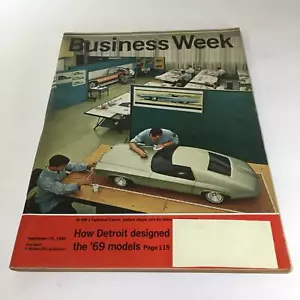 Business Week Magazine: September 14 1968 - How Detroit Designed the '69 Models - Picture 1 of 1