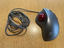 Logitech TrackMan Wheel Mouse USB Optical Trackball Mouse Silver T-BB18 Tested