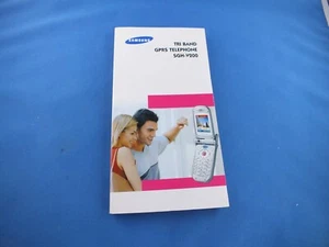 Oryginalna instrukcja obsługi Samsung SGH-V200 Książka Manuall English Instrukcja NOWA - Zdjęcie 1 z 7