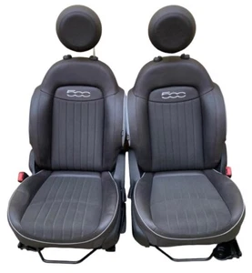 Sedili interni tappezzeria in pelle e stoffa Fiat 500X 2014 - Foto 1 di 19