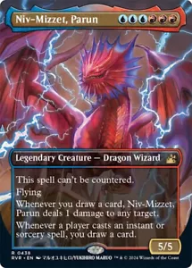 MTG Niv-Mizzet, Parun Borderless - Ravnica Remastered #438 - Picture 1 of 1