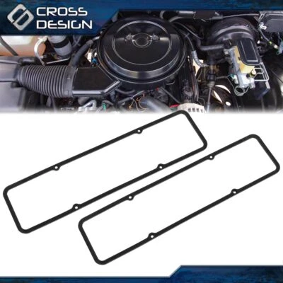 Steel Core Rubber Valve Cover Gaskets Fit For SBC Chevy 305 327 350 383 400 - Image 1 of 4