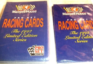 * 1992 Pro Set Maxwell House Racing  SEALED SET AND SEALED PACK - Picture 1 of 7