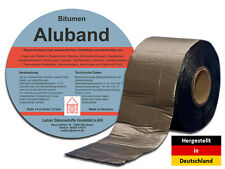 Bitumenband Aluband Dichtband - Breite 100 mm Bleifarben