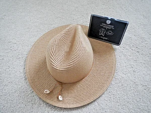 VINCE CAMUTO - PANAMA - BEACH SUN HAT - WOMEN'S - O/S - PAPER / POLYESTER - NEW - Picture 1 of 21