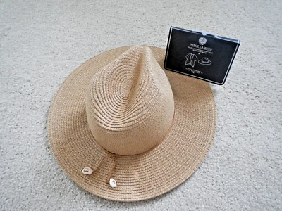 VINCE CAMUTO - PANAMÁ - SOMBRERO PLAYA SOL - MUJER - O/S - PAPEL/POLIÉSTER - NUEVO Foto 1 de 4