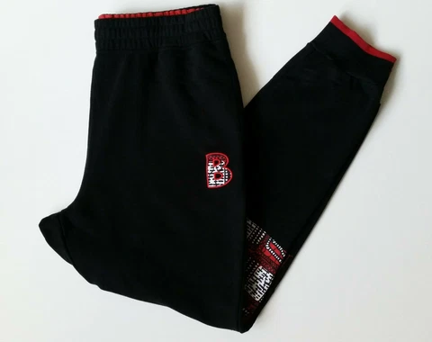 Two Hype NBA Lab Chicago Bulls Joggers Mens XL Kente Knee Patch Originals 92 Cover