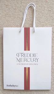 Freddie Mercury - A World of His Own Sotheby’s Exhibition Guide + Gift Bag - New - Picture 1 of 2