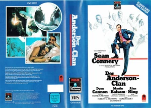 (VHS) Der Anderson-Clan - Sean Connery, Dyan Cannon, Martin Balsam, Ralph Meeker - Bild 1 von 2
