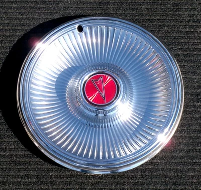 One Genuine Pontiac Phoenix Grand LeMans 14" Hubcap Wheel Cover 1978 1979 OEM - Image 1 of 4