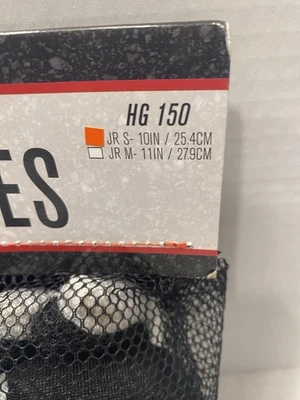 FRANKLIN SPORTS NHL SX COMP HOCKEY GLOVES 150 JR, S, WHITE/BLACK *DISTRESSED PKG - Image 1 of 4