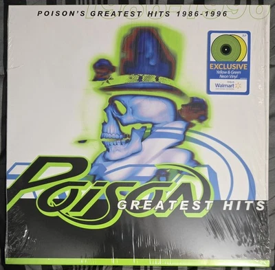 Poison - Greatest Hits 1986-1996 2 LP Vinyl Set  Free Shipping - Image 1 of 4