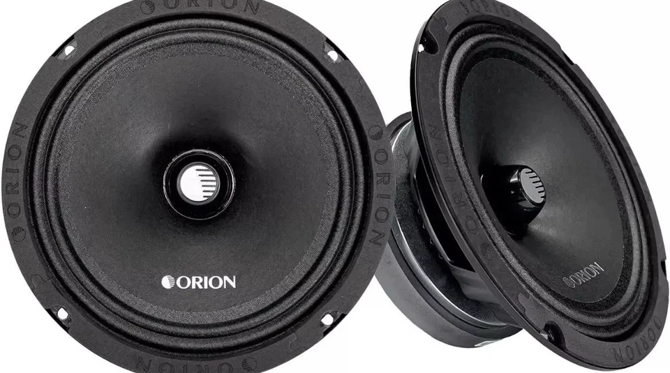 Динамики среднего диапазона Orion CM854 Pro Audio кобальтовые 8 дюймов 1200 Вт макс. мощность 4 Ом (пара) - Изображение 1 из 1