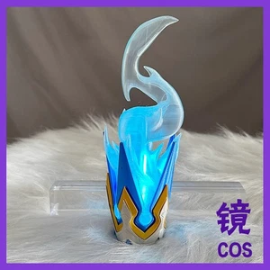 Game Honkai:Star Rail Cerydra Cosplay Prop LED Light Crown Blue Headwear Hairpin - Picture 1 of 7