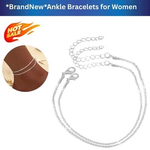 2025Neu Damen Fußkettchen, Fußkettchen für Frauen, verstellbare Fußkettchen für Frauen - Bild 1 von 6