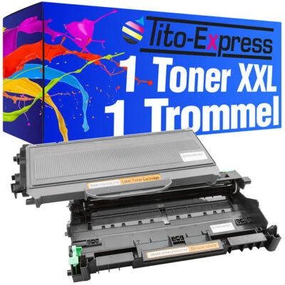 Trommel & Toner PlatinumSerie für Brother DCP7030 DCP7040 DCP7045N TN-2120 DR-21 - Bild 1 von 2