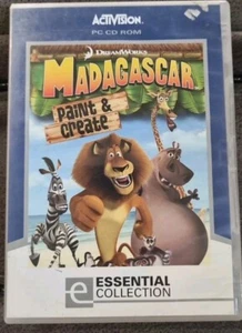 Madagascar - Paint & Create - PC CD ROM Game Free Post - Picture 1 of 8