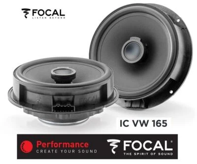 FOCAL ICVW165 16,5 cm (6.5") 2-Wege Lautsprecher kompatibel mit VW Fahrzeugen - Bild 1 von 4