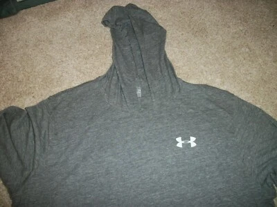 UNDER ARMOUR Nuevo Con Etiquetas Para Hombres 3XL XXXL Chaqueta Abrigo Equipo de Calor Pullover Gris Sólido Foto 1 de 2