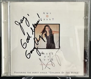 Amy Grant House Of Love Radio Special Myrrh Promo CD Autographed Amy + Gary! - Picture 1 of 2