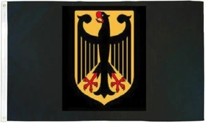 3x5 German HERITAGE Deutsch Deutschland Eagle Flag Banner 100D FABRIC - Picture 1 of 3
